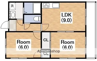 メゾンセレナ【5階】の間取り