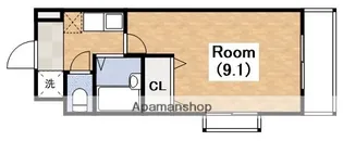 ファミールグランデサウス館【3階】の間取り