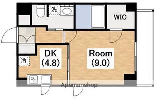 大阪府大阪市東住吉区東田辺3丁目【マンション】の間取り