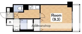 大阪府大阪市東住吉区北田辺2丁目【マンション】の間取り