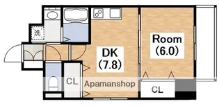 VARIUS長居公園【6階】の間取り