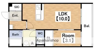 ハイムサンパティ【2階】の間取り