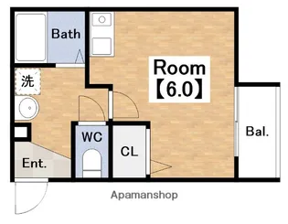 ディアネス【301号室】の間取り