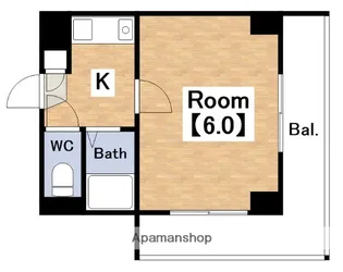 ハイコート駒川【302号室】の間取り