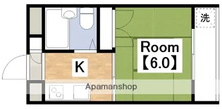 セントポリス山坂【1階】の間取り