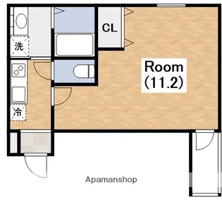 フジパレス阿倍野丸山通Ⅱ番館【3階】の間取り