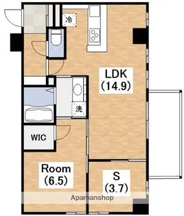 ブルーノ北畠【2階】の間取り