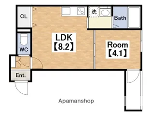 センチュリー昭和町【2階】の間取り