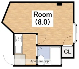 エクセル共和【401号室】の間取り
