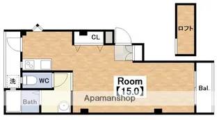 山坂サウンドヒルズ【4F号室】の間取り