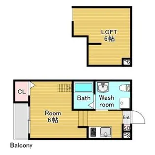 リッツハウス【2階】の間取り