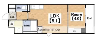 (仮称)トーシンイーストビル【4階】の間取り