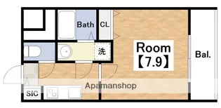 レクシア阪南町【6階】の間取り