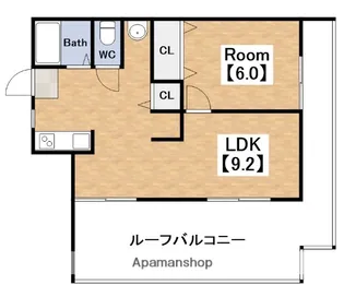 中野ビル【4階】の間取り