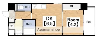メイクス天王寺南【2階】の間取り
