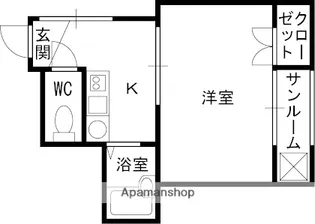 M’プラザ滝井駅前2番館【1階】の間取り