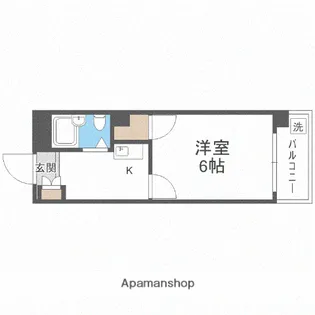 SANTO LALUZ SONODAHIGASHI【3階】の間取り