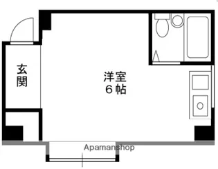 レットバトラー【302号室】の間取り