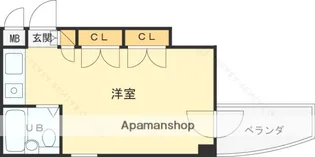 キューブ東武庫之荘Ⅱ【4階】の間取り