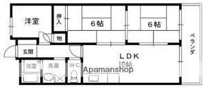 サンシャイン塚口【4階】の間取り