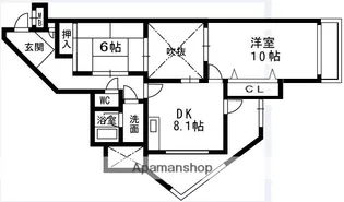 メゾンリベルテ【303号室】の間取り