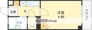 MOMO仁川【205号室】の間取り