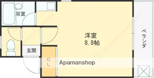 兵庫県西宮市中須佐町【マンション】の間取り