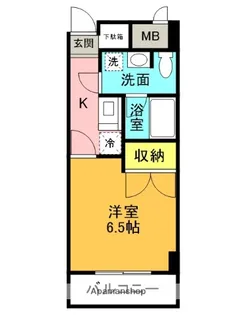 クリスタルプラザ【5階】の間取り