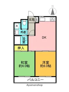 エスパシオ塚口【1階】の間取り