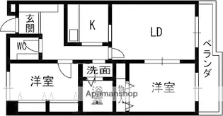 サン・トア・ヴェール【5階】の間取り
