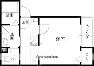 ネオメゾン山九【2階】の間取り