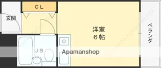 モンシャンブル【3階】の間取り