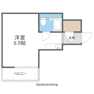 ハッピーコート塚口駅前【605号室】の間取り