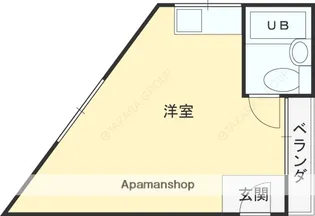 サンコート高安【301号室】の間取り