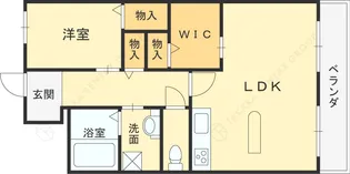モアクール青山【4階】の間取り
