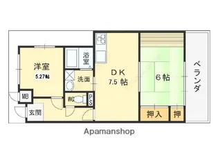 ジョイライフ14【4階】の間取り