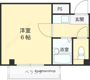 ワンズ仁川【2階】の間取り