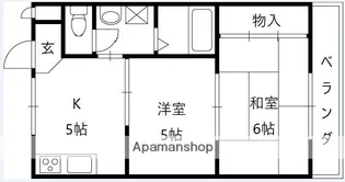 トリヴァンベール樋ノ口【2階】の間取り