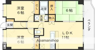 ひよどり【5階】の間取り