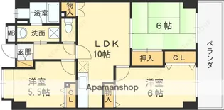 ひよどり【3階】の間取り
