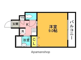 フロレセール南塚口【3階】の間取り