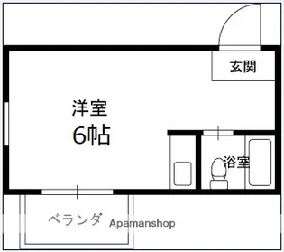 兵庫県西宮市甲子園口4丁目【マンション】の間取り