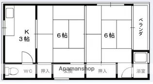木の実荘【1階】の間取り