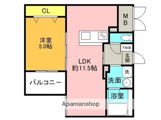 大屋館【2階】の間取り