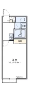 レオパレスポアロ【2階】の間取り