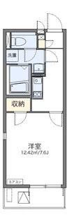 レオネクストリヴィエール武庫川【3階】の間取り