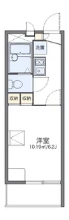 レオパレスSAKABE Ⅱ【3階】の間取り