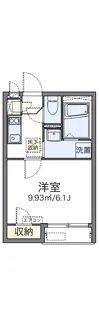 レオネクストエルテⅢ【1階】の間取り