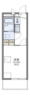 レオパレスYANA【1階】の間取り