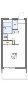 レオパレスTSUKIJI【2階】の間取り